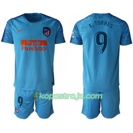 Billiga Fotbollströjor Atlético Madrid F.Torres 9 Barn Borta tröja 2018/19 Kortärmad